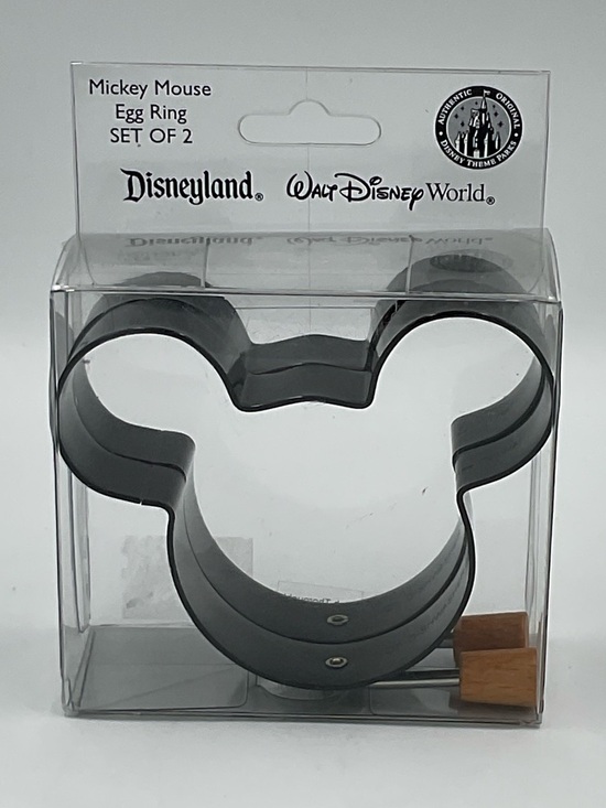 Disney Other - NWT Disneyland Walt Disney World Mickey Mouse Egg Ring Set of 2 - Black
